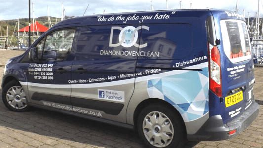 Diamond Oven Clean Van - Oven Cleaning Glasgow